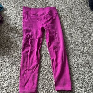 Pink CALVIN Klein performance Leggings